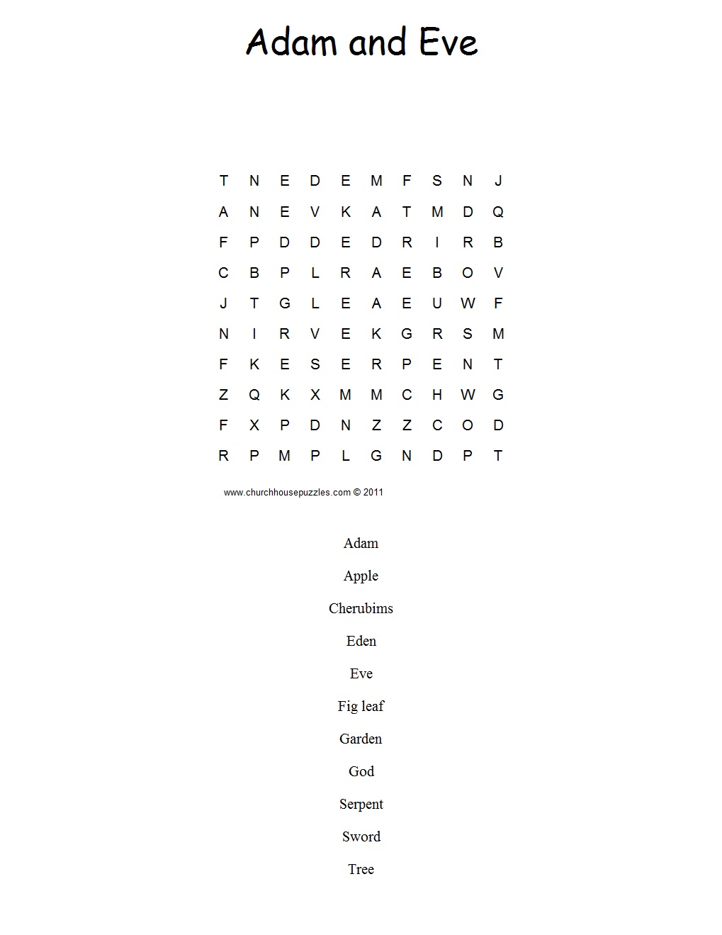 adam-and-eve-word-search